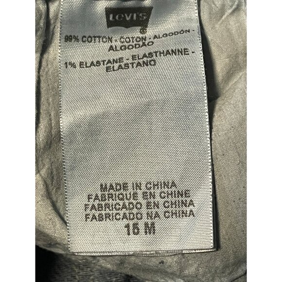 Levi's jeans womens 15 34 x 32 524 too superlow low rise blue - Picture 6 of 10